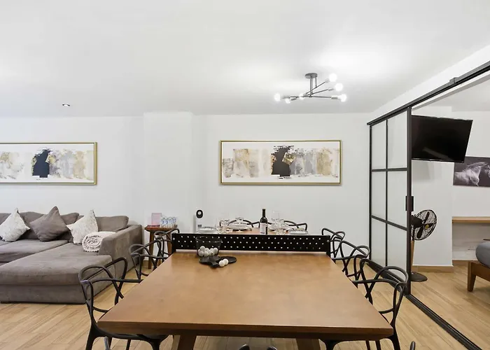 Polanco Terrace Workspace & Prime Location Ferienhaus
