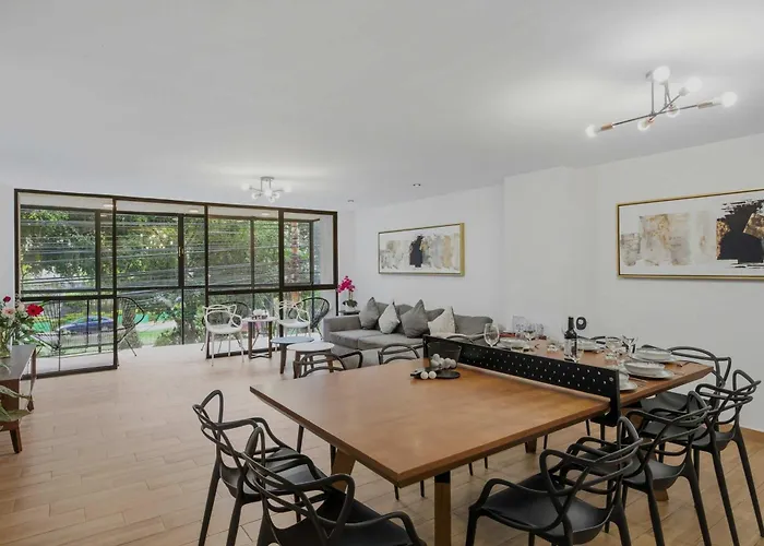 Polanco Terrace Workspace & Prime Location Ferienhaus